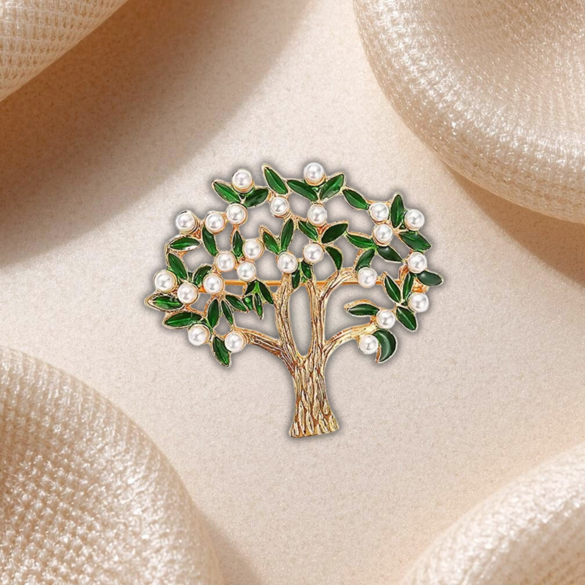 Broche Arbre de Vie – Bijou Nature Élégant