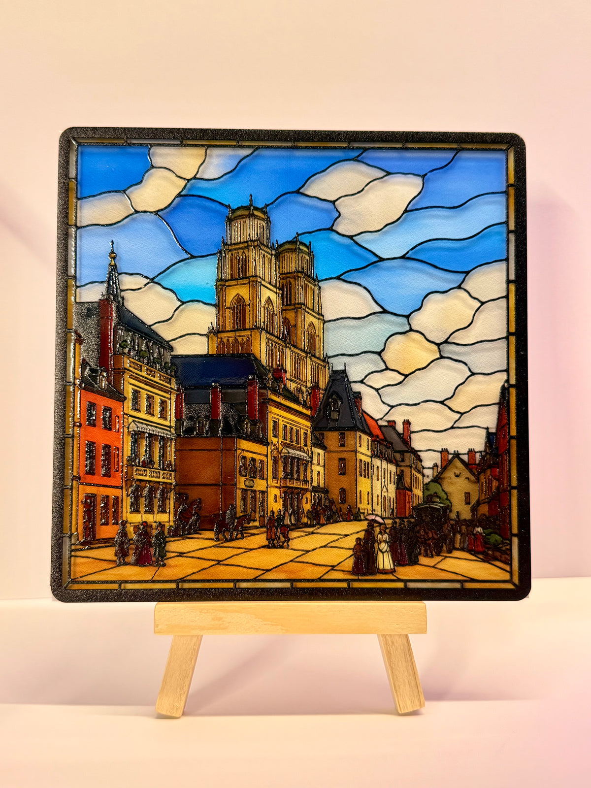Vitrail La Cathédrale d'Orléans – Inspiré des peintures classiques
