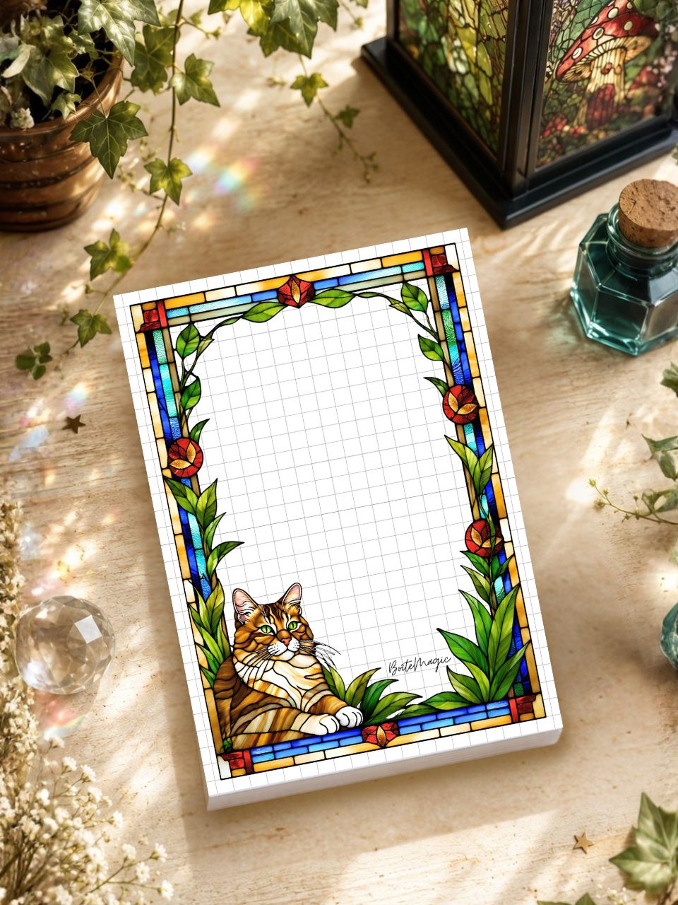 Bloc-notes A6 "Le Chat"