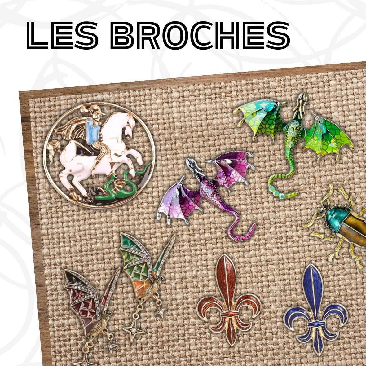 Les broches