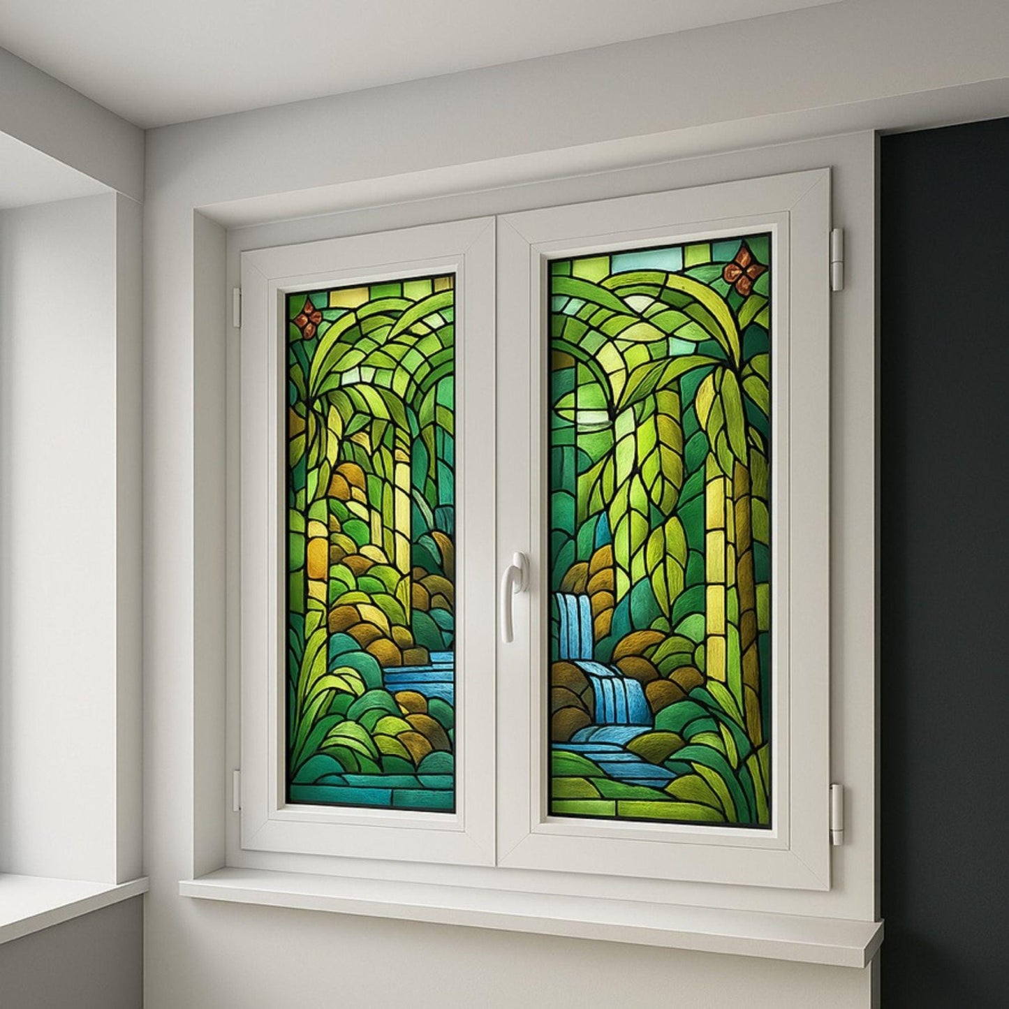 Vitrail sur pvc 3mm sur mesure prix au m2