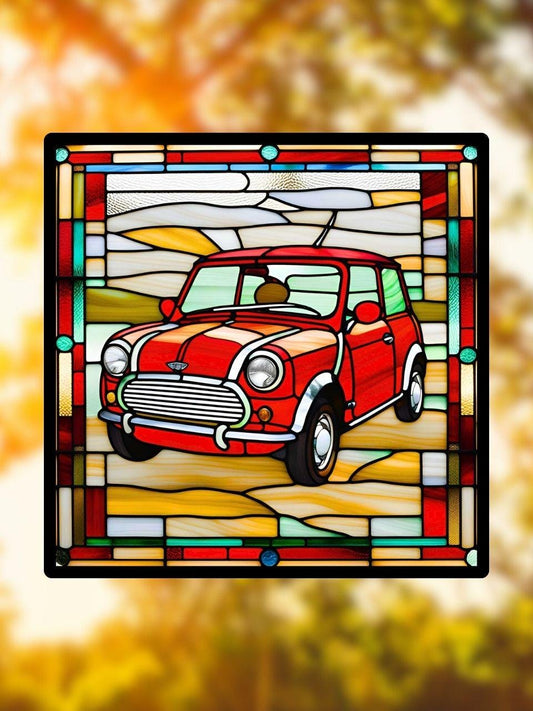 Vitrail voiture Austin mini