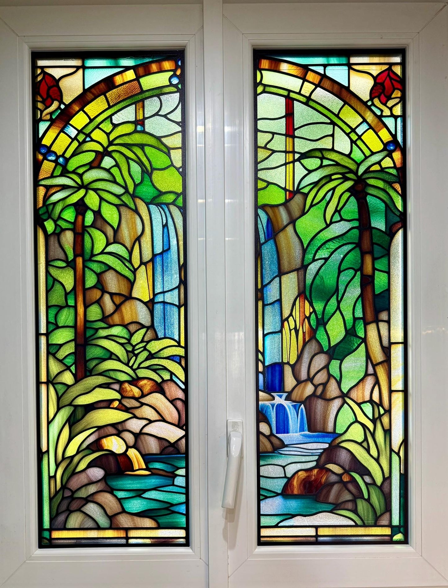 Vitrail sur pvc 3mm sur mesure prix au m2